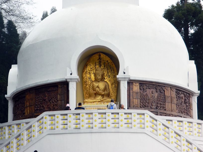 India, Darjjeling, Japonský chrám - India, Darjeeling, Japan temple 2017